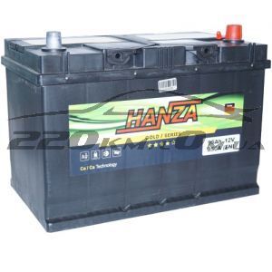 Акумулятор для авто Hanza Gold asia 6СТ-95R+ купити з доставкою в інтернет магазині - 220km.com