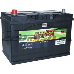 Акумулятор для авто Hanza Gold asia 6СТ-95L+ купити з доставкою в інтернет магазині - 220km.com