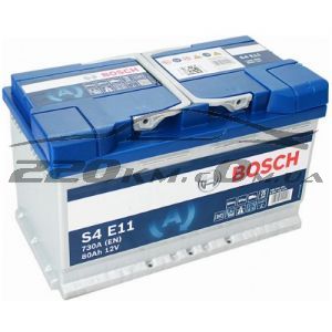 Автомобільний акумулятор Bosch EFB 6СТ-80R+(0092S4E110) купити з доставкою в інтернет магазині - 220km.com