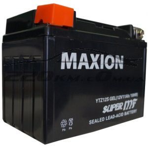 Акумулятор Maxion GEL Moto 6CT-11L+(12V) YTZ 12S купити з доставкою в інтернет магазині - 220km.com