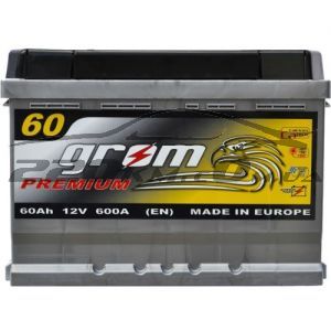 Акумулятор для автомобіля Grom Premium 6СТ-60R+ купити з доставкою в інтернет магазині - 220km.com