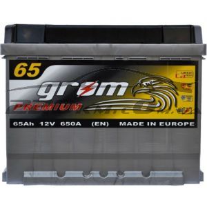 Акумулятор для автомобіля Grom Premium 6СТ-65 R+ купити з доставкою в інтернет магазині - 220km.com