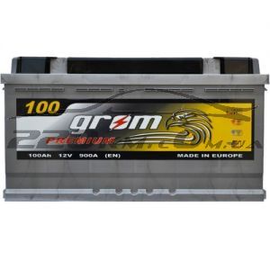 Акумулятор для автомобіля Grom Premium 6СТ-100 R+ купити з доставкою в інтернет магазині - 220km.com