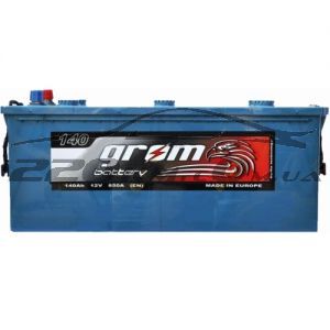 Вантажний акумулятор Grom Truck 6СТ-140 L+ купити з доставкою в інтернет магазині - 220km.com