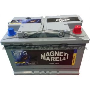 Автомобільний акумулятор Magneti Marelli 6СТ-75R+ ETS купити з доставкою в інтернет магазині - 220km.com