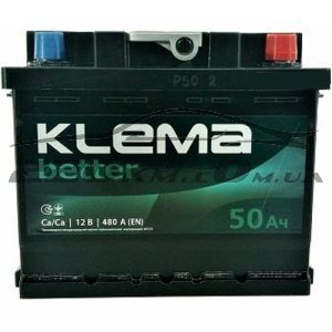 Автомобільний акумулятор Klema 6СТ-50R+ купити з доставкою в інтернет магазині - 220km.com