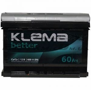Автомобільний акумулятор Klema 6СТ-60R+ купити з доставкою в інтернет магазині - 220km.com