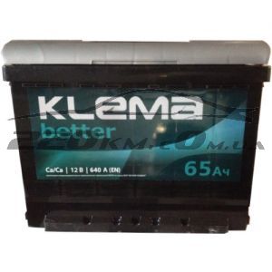 Автомобільний акумулятор Klema 6СТ-65R+ купити з доставкою в інтернет магазині - 220km.com