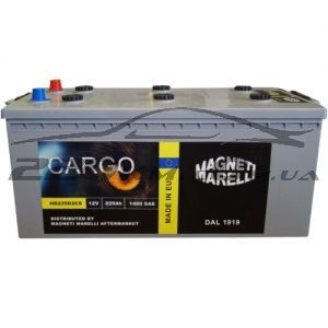 Вантажний акумулятор Magneti Marelli Cargo 225L+ купити з доставкою в інтернет магазині - 220km.com