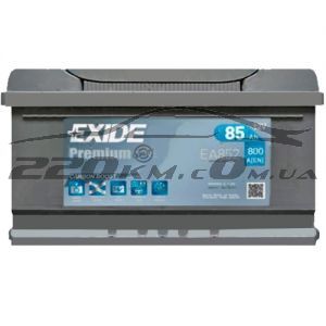 Автомобільний акумулятор Exide 6СТ-85R+ Premium купити з доставкою в інтернет магазині - 220km.com