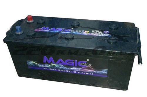 Акумулятор вантажний Magic Energy 6СТ-225L+ купити з доставкою в інтернет магазині - 220km.com