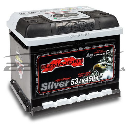 Акумулятор Sznajder Silver 53R (553 25) купити з доставкою в інтернет магазині - 220km.com