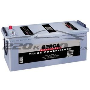 Вантажний автомобільний акумулятор Berga Truck Power-Block 180L+ купити з доставкою в інтернет магазині - 220km.com