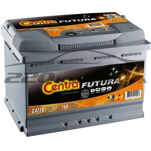 Акумулятор для легкового автомобіля Centra Futura 6СТ-77R+CA770 купити з доставкою в інтернет магазині - 220km.com