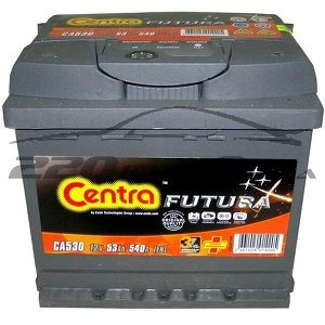 Акумулятор для легкового автомобіля Centra Futura 6СТ-53R+CA530 купити з доставкою в інтернет магазині - 220km.com