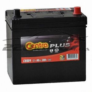 Акумулятор для легкового автомобіля Centra Plus asia 6СТ-60R+CB604 купити з доставкою в інтернет магазині - 220km.com