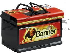 Акумулятор для автомобіля Banner Power Bull 80R+(BANP8014PB) купити з доставкою в інтернет магазині - 220km.com