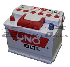 Автомобільний акумулятор Uno 60L+ купити з доставкою в інтернет магазині - 220km.com