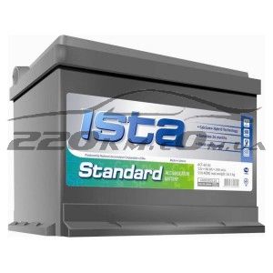 Акумулятор для авто Іста Standart 6CT-60L+ купити з доставкою в інтернет магазині - 220km.com