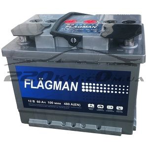 Акумулятор для автомобіля Flagman 6СТ-60R+ купити з доставкою в інтернет магазині - 220km.com