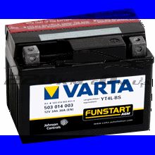 Акумуляторна батарея Varta Moto AGM YT4L-4YT4L-BS. 3(Ya5) 503014003 купити з доставкою в інтернет магазині - 220km.com