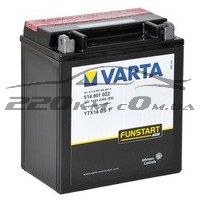 Акумуляторна батарея Varta Moto AGM YTX16-4-1YTX16-BS-1. 14(Ya1) 514901022 купити з доставкою в інтернет магазині - 220km.com