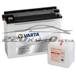 Акумуляторна батарея Varta Moto Fresh Pack YB16AL-A2 16(Ya2) 516016012 купити з доставкою в інтернет магазині - 220km.com