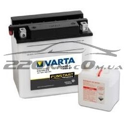Акумуляторна батарея Varta Moto Fresh Pack YB16B-A YB16B-A1.16(Ya4) 516015016 купити з доставкою в інтернет магазині - 220km.com