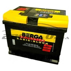 Акумулятор Berga Basic Block 60R+ зі зворотною полярністю купити з доставкою в інтернет магазині - 220km.com