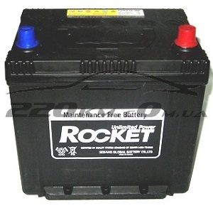 Акумулятор малообслуговуваний для авто Rocket azia 6CT-65R+ 75D23L-MF купити з доставкою в інтернет магазині - 220km.com
