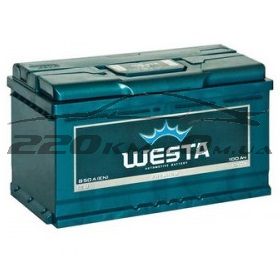 Аккумулятор для авто Westa 6СТ-100L+ купить с доставкой в интернет магазине - 220km.com