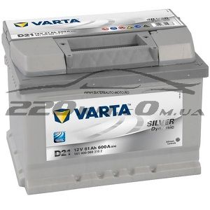 Автомобільний акумулятор Varta Silver Dynamic 61 (D21)561400060 купити з доставкою в інтернет магазині - 220km.com