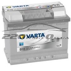 Автомобильный аккумулятор Varta Silver Dynamic 63 (D15)563400061 купить с доставкой в интернет магазине - 220km.com