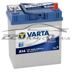 Автомобильный аккумулятор Varta Blue Dynamic 40 (A14)540 126 033 купить с доставкой в интернет магазине - 220km.com
