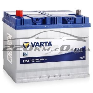Автомобільний акумулятор Varta Blue Dynamic 70 (E24)570413063 купити з доставкою в інтернет магазині - 220km.com
