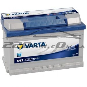 Автомобільний акумулятор Varta Blue Dynamic 72 (E43)572409068 купити з доставкою в інтернет магазині - 220km.com