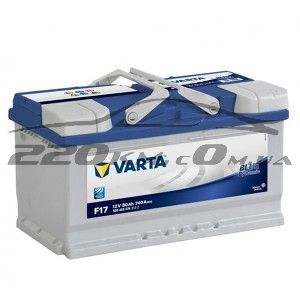 Автомобільний акумулятор Varta Blue Dynamic 80 (F17) 580406074 купити з доставкою в інтернет магазині - 220km.com