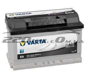 Автомобільний акумулятор Varta Black Dynamic 70 (E9)570144064 купити з доставкою в інтернет магазині - 220km.com