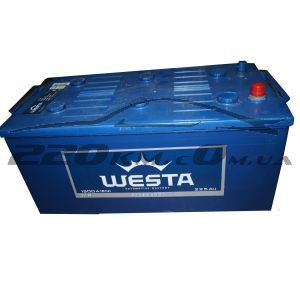 Акумулятор вантажний Westa 6СТ-225L+ купити з доставкою в інтернет магазині - 220km.com