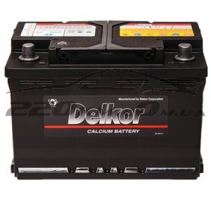 Акумулятор для автомобіля Delkor 6СТ-74R+ купити з доставкою в інтернет магазині - 220km.com