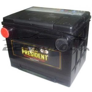 Акумулятор для автомобіля President Am. 6СТ-105L+ купити з доставкою в інтернет магазині - 220km.com