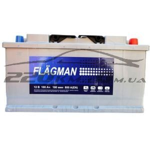 Акумулятор для автомобіля Flagman 6СТ-100R+ купити з доставкою в інтернет магазині - 220km.com