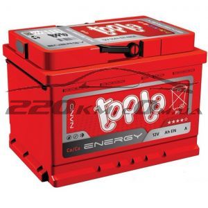 Акумулятор для автомобіля Topla Energy 6СТ-50R+ купити з доставкою в інтернет магазині - 220km.com