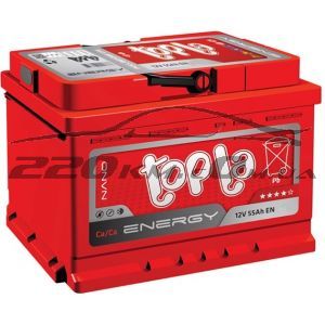 Акумулятор для автомобіля Topla Energy 6СТ-55R+ купити з доставкою в інтернет магазині - 220km.com