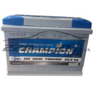 Акумулятор для автомобіля Champion Standart 6СТ-82R+ купити з доставкою в інтернет магазині - 220km.com