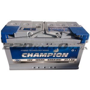 Акумулятор для автомобіля Champion Standart 6СТ-105R+ купити з доставкою в інтернет магазині - 220km.com