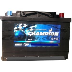 Акумулятор для автомобіля Champion Black 6СТ-100R+ купити з доставкою в інтернет магазині - 220km.com