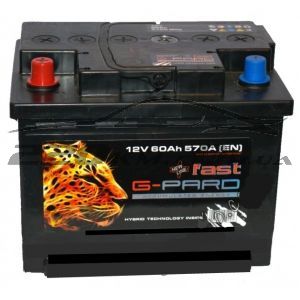 Акумулятор для автомобіля Fast G-Pard 60L+ купити з доставкою в інтернет магазині - 220km.com