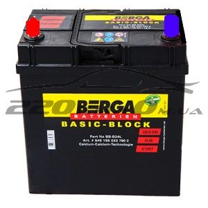 Аккумулятор Berga Basic Block asia 35L+  купить с доставкой в интернет магазине - 220km.com