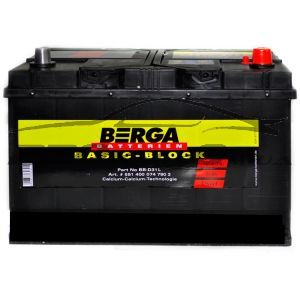 Аккумулятор Berga Basic Block asia 95R+ купить с доставкой в интернет магазине - 220km.com